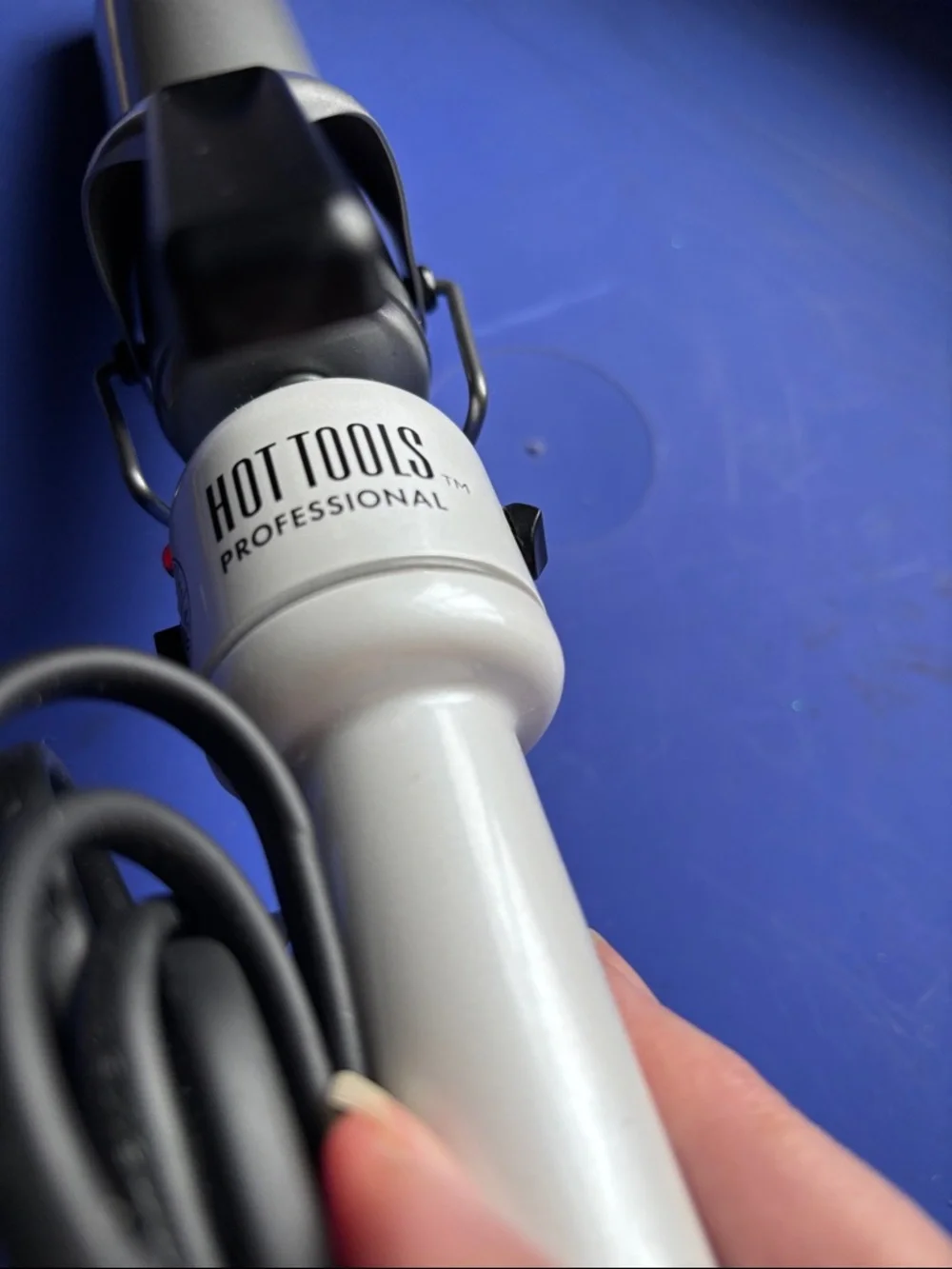 Hot Tools Professional Silver Curling Iron - 1 1/4